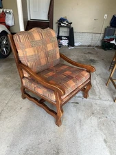 Vintage Chairs, High Quality Wood Frame, Set Of 2