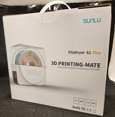 NEW - SUNLU FilaDryer S1 Plus 3D Filament Dryer Box 3D Printing Mate White