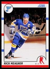 Rick Meagher, 1990-91 Score American, #267, St. Louis Blues,