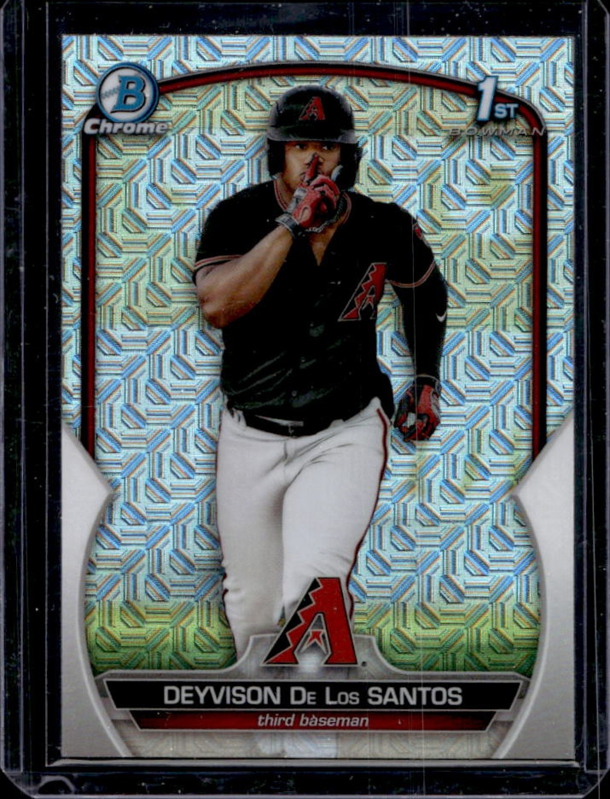 2023 Bowman Mega Box Deyvison De Los Santos 1st Mojo Refractor #BCP-116