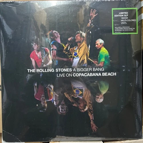A Bigger Bang Live by Rolling Stones (Record, 2021) SEALED Shelfwear*