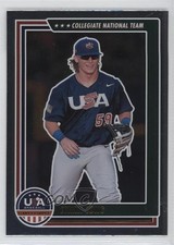 2022 Panini USA Baseball Stars & Stripes Longevity Ethan Long #18 0b3