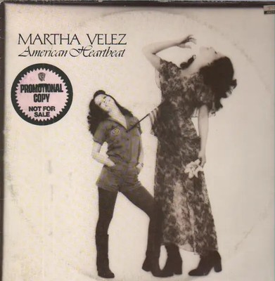 Martha Velez American Heartbeat NEAR MINT Sire Vinyl LP