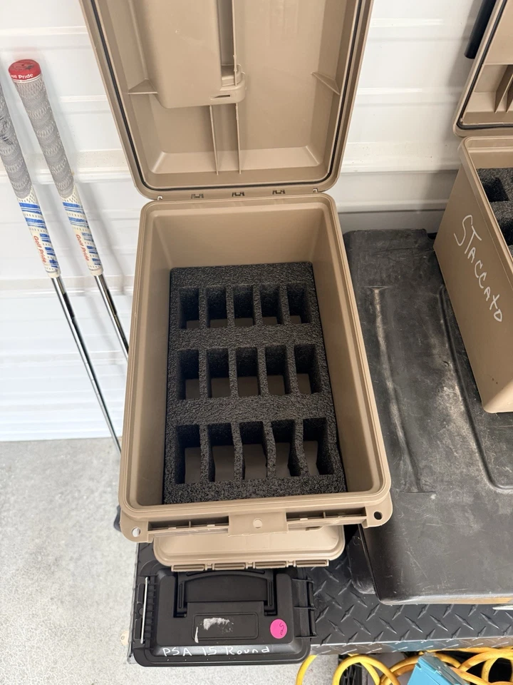 MTM Tactical Mag Can para 223 5,56 MAG tiene capacidad para 15 30 mag. Dark Earth Foto 2 de 2