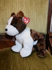 Ty Beanie Buddy SPORT Boston Terrier NWT Vintage Ty Stuffed Animal Plush Toy