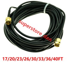 5-12M Extension Cable SMA Male to SMA Male plug Connector RG174 Antenna Wifi