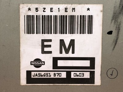 REBUILT PLUG & PLAY 00 NISSAN SENTRA 1.8 ATX ECM ECU CONTROL