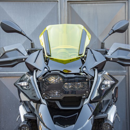 NIEDRIGE WINDSCHUTZSCHEIBE RALLYE BMW R1200GS LC 2013-2019 R1250GS GELB - Bild 2 von 7