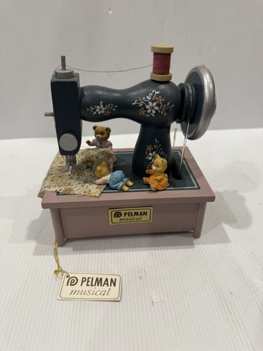 Vintage Pelman Music Box ‘Love Story’ Sewing Machine (unknown Working Cond) - Picture 2 of 7