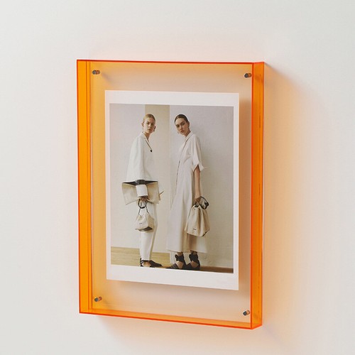 1x Acrylic Picture Frame Double Sided Free Standing Photo Frame Desktop Ornament - Picture 51 of 59