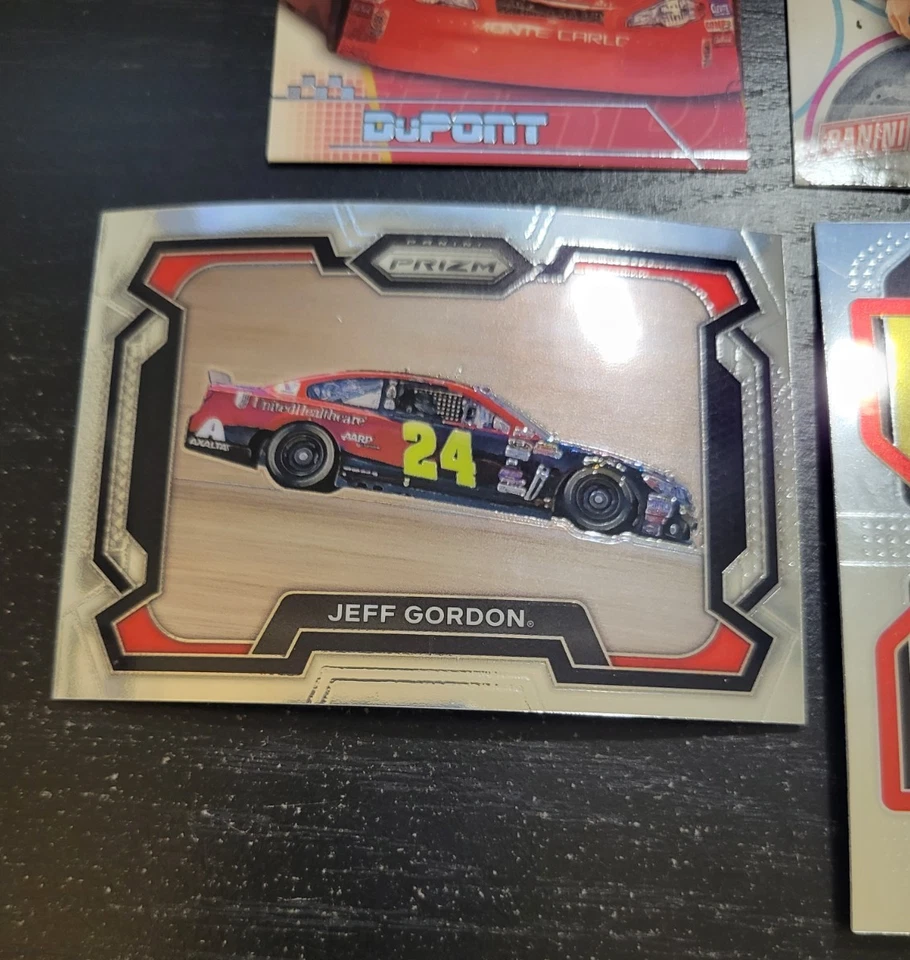 4 Card Lot: Jeff Gordon "The Rainbow Warrior" -Press Pass, Fathers Day + Prizms - Image 4 of 4