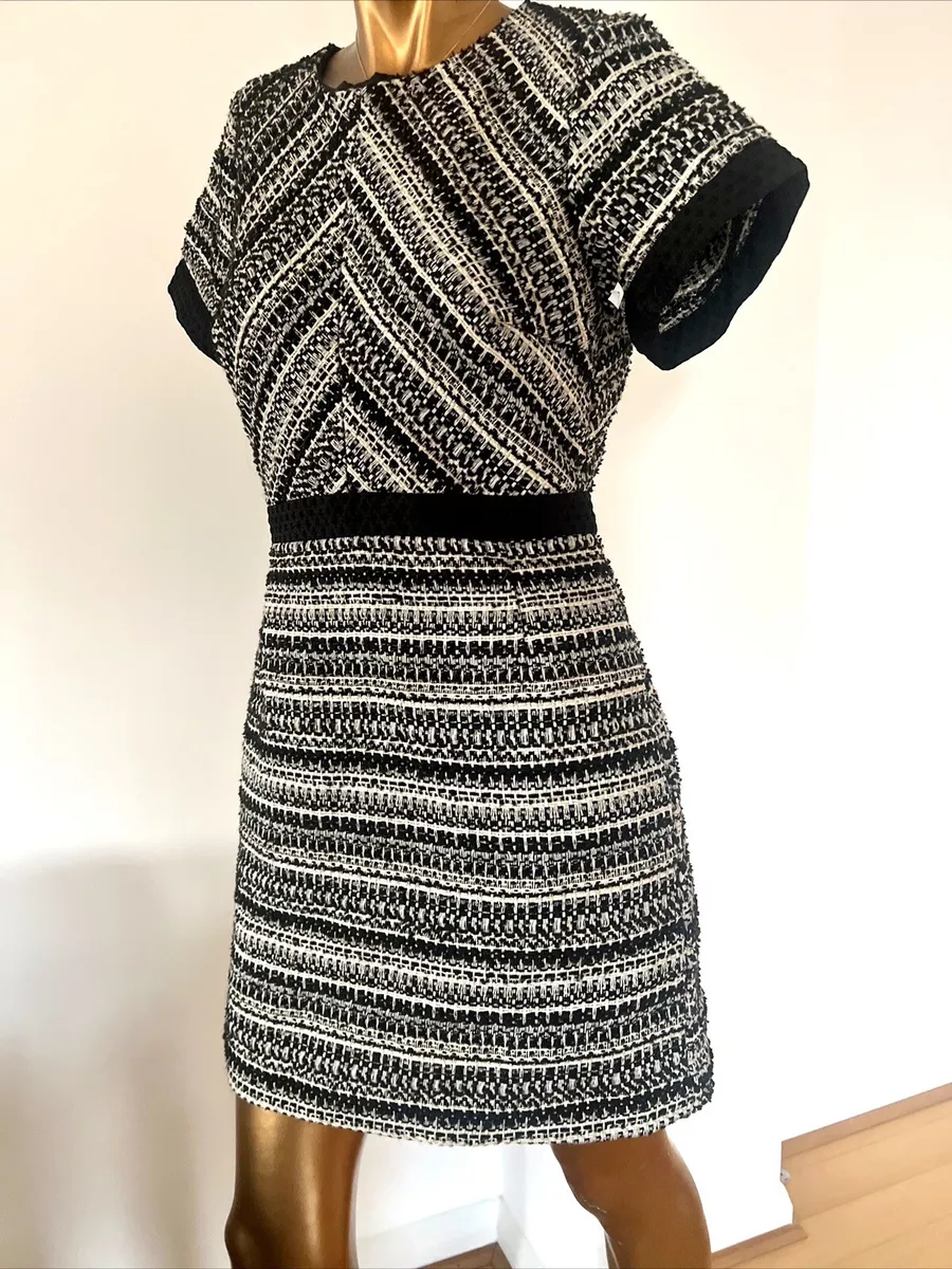 Tweed look hotsell dress