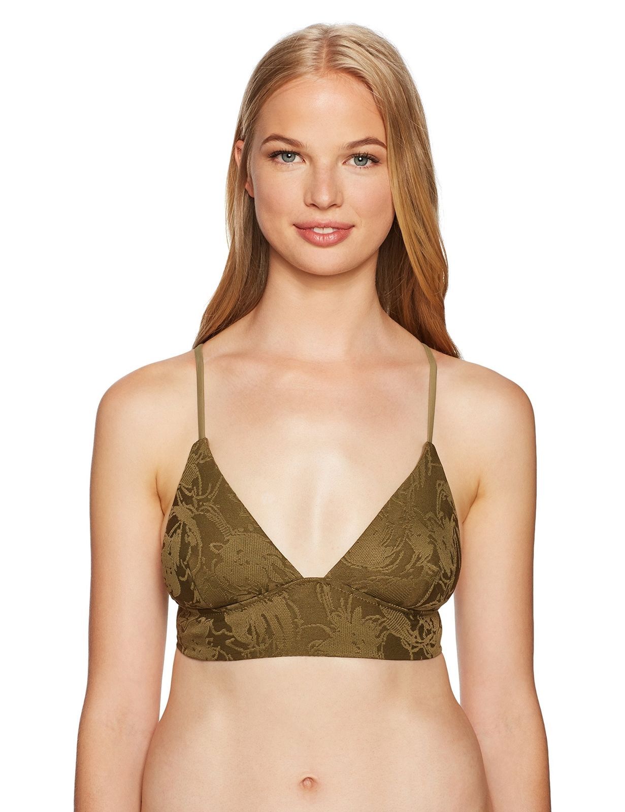 olive green bralette