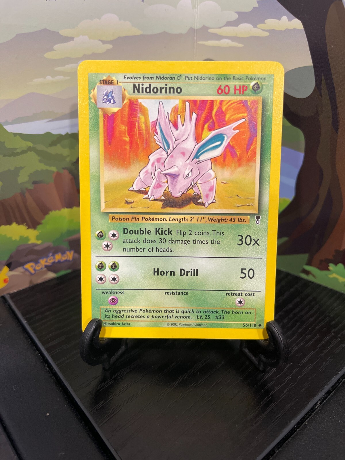 Nidorino 56/110 - Legendary Collection - Uncommon - Pokemon Card TCG - LP