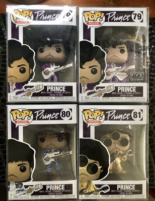 Funko #79 Prince+Prince Diamond FYE Exclusive,#80 Prince+#81 Prince W/Protectors | eBay