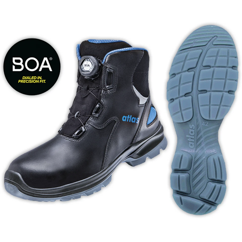Atlas SL 9845 XP BOA S3 ESD Sicherheitsschuhe Arbeitsschuhe Boots Drehverschluss