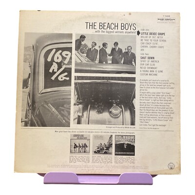 THE BEACH BOYS LITTLE DEUCE COUPE 32 EXC. ORIGINAL. RAINBOW