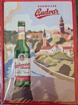 BUDWEISER  BIER -- Blechschild ca. 20x30cm NEU