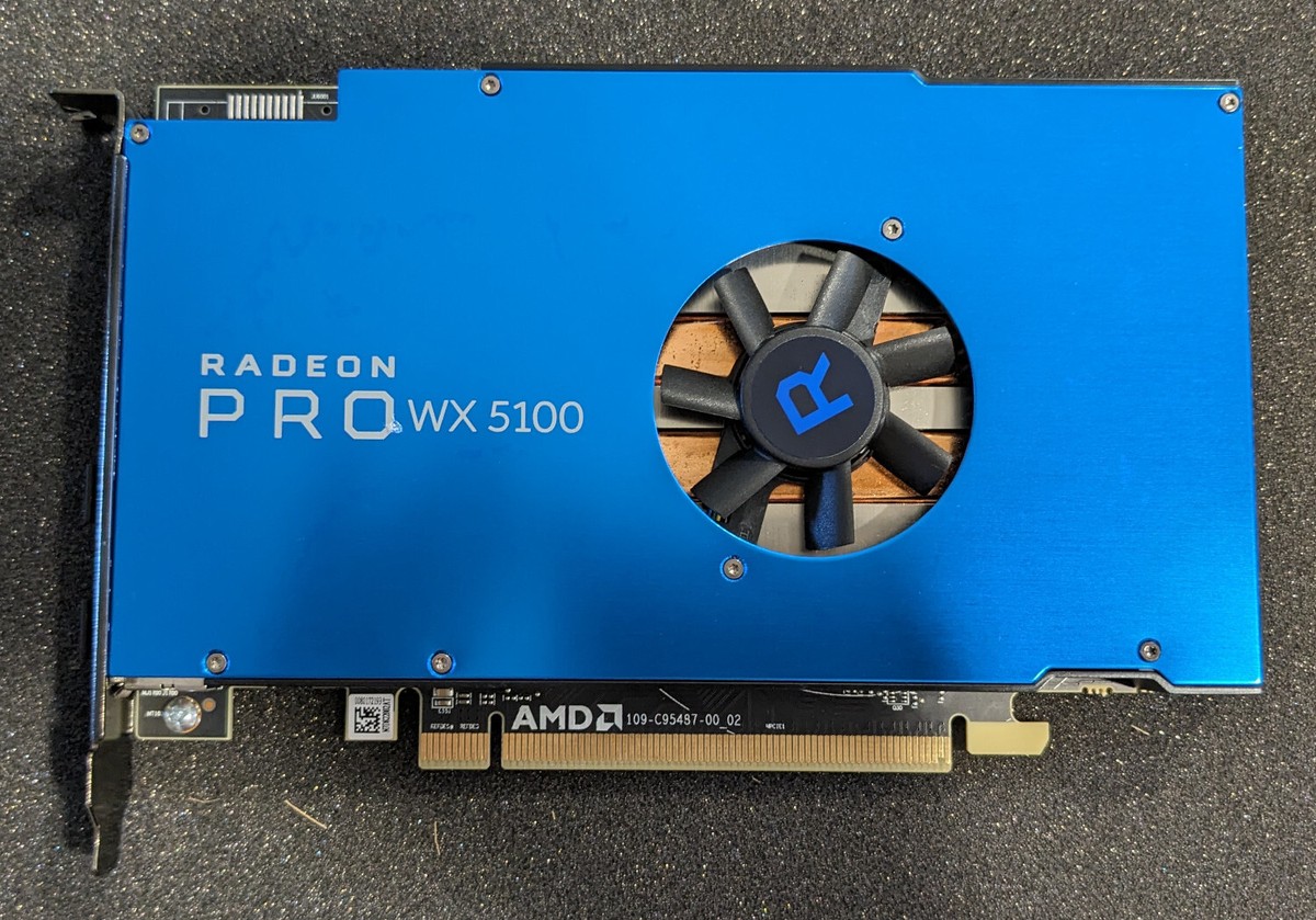 AMD Radeon Pro Wx 5100 8GB GDDR5 GPU Workstation - With Box and