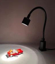 Vintage Sunnex Series 700 Gooseneck Halogen Direct Mount Reading Lamp