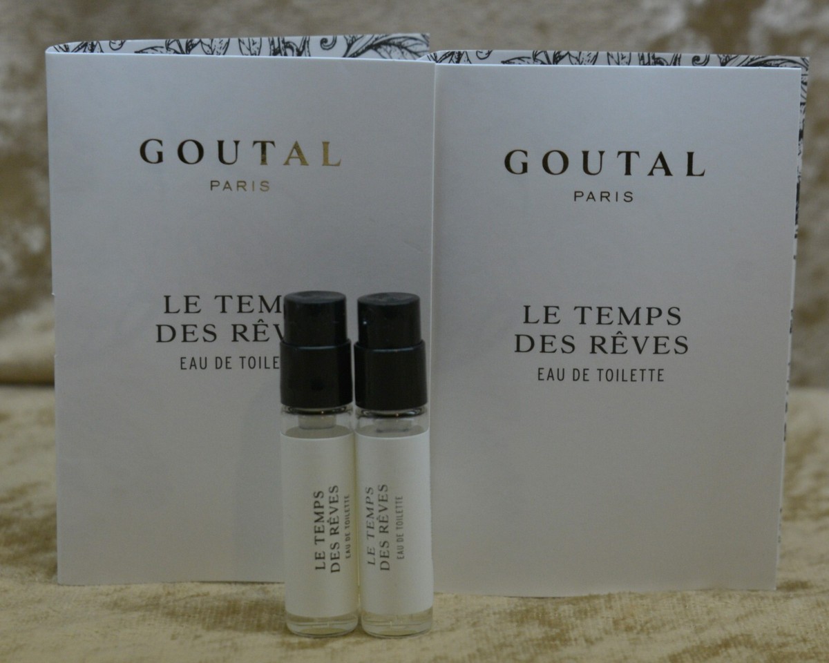 LE TEMPS DES REVES ANNICK GOUTAL EAU DE TOILETTE 2x SAMPLES 0.05