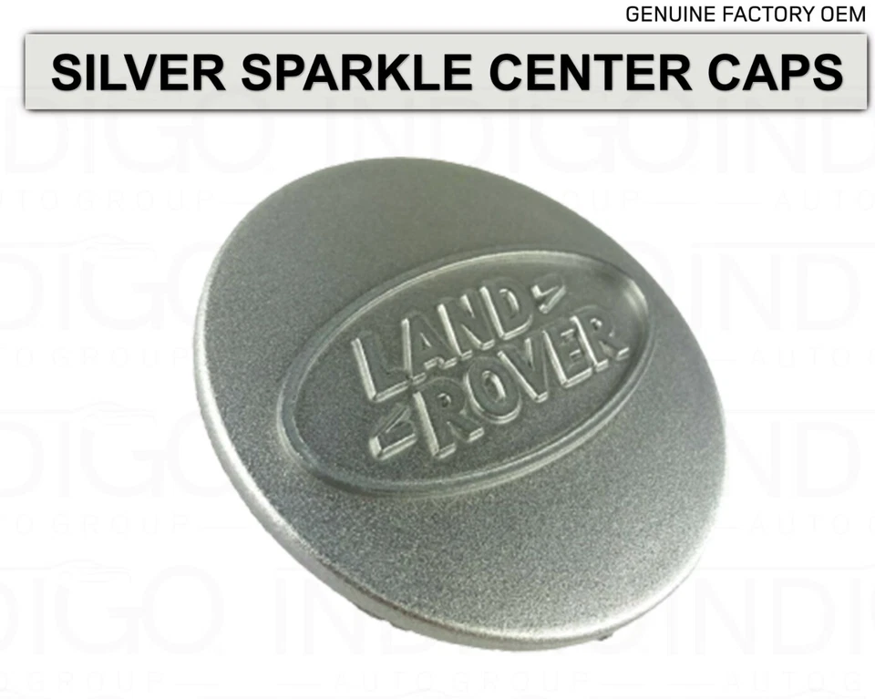 Juego de 4 tapacubos centrales de rueda genuinos Land Rover Discovery 1994-1999 (OEM) Foto 4 de 4