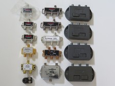 Lot Of Coaxial Splitters / AB Switches