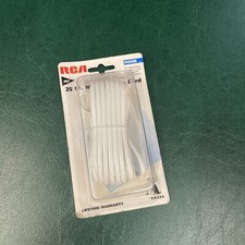 RCA 25 Ft Phone Cable Modular Line Cord White PTP226