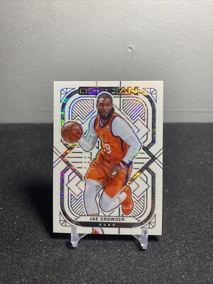 #ad 2020 21 Obsidian Jae Crowder White Pulsar Electric Etch #138 Suns $10.00