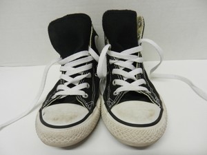 black high top converse size 2