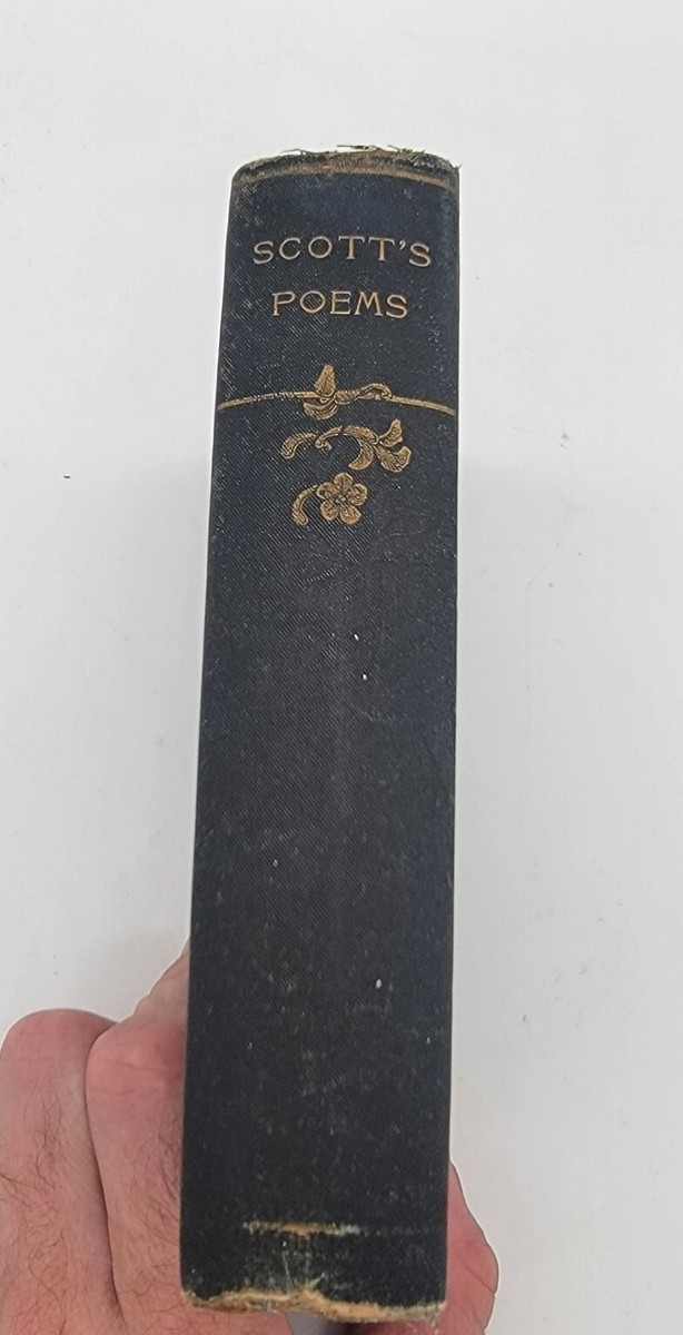 Scott's Poems The Poetical Works Of Sir Walter Scott