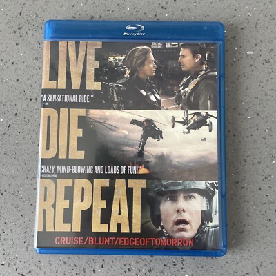 Live Die Repeat: Edge of Tomorrow (Blu-ray) - Blu-ray - VERY GOOD