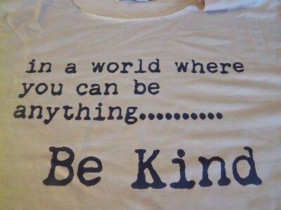 Woman's Lilicloth - Small Misslook Henley LS Shirt  In a world anything Be Kind