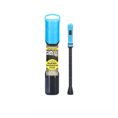 Nash Webcast Ultra Weave PVA Super Narrow 18 mm 4 Meter PVA System mit Stopfer 