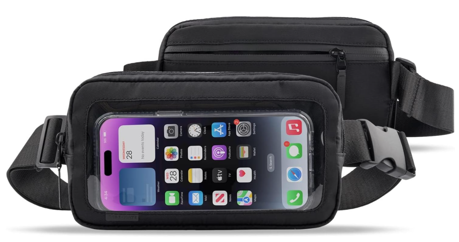 Case-Mate Black Everyday Phone Belt Bag with Free Shipping