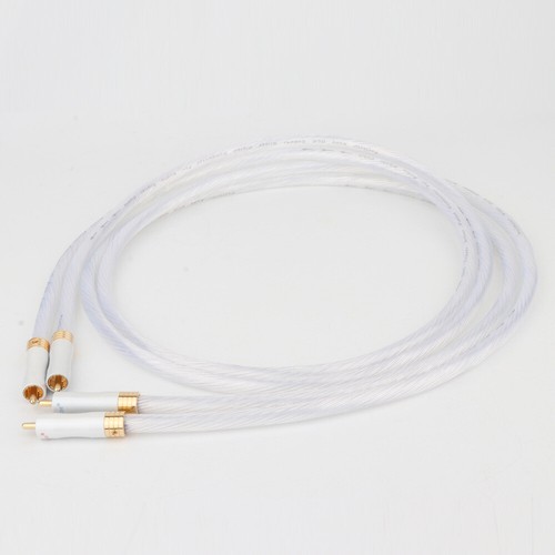 6N OCC Silver Plated RCA Cable Analog Cable Hi-Fi Audio Amp Interconnect Cable - Picture 10 of 10