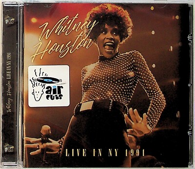 Whitney Houston -Live In NY 1991 CD -NEW (WNEW-FM -Im Your Baby Tonight Era) 