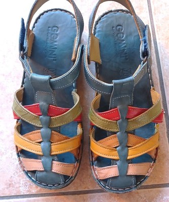 Da.Sandale-Gemini-Jeans-Bunt-Gr.39