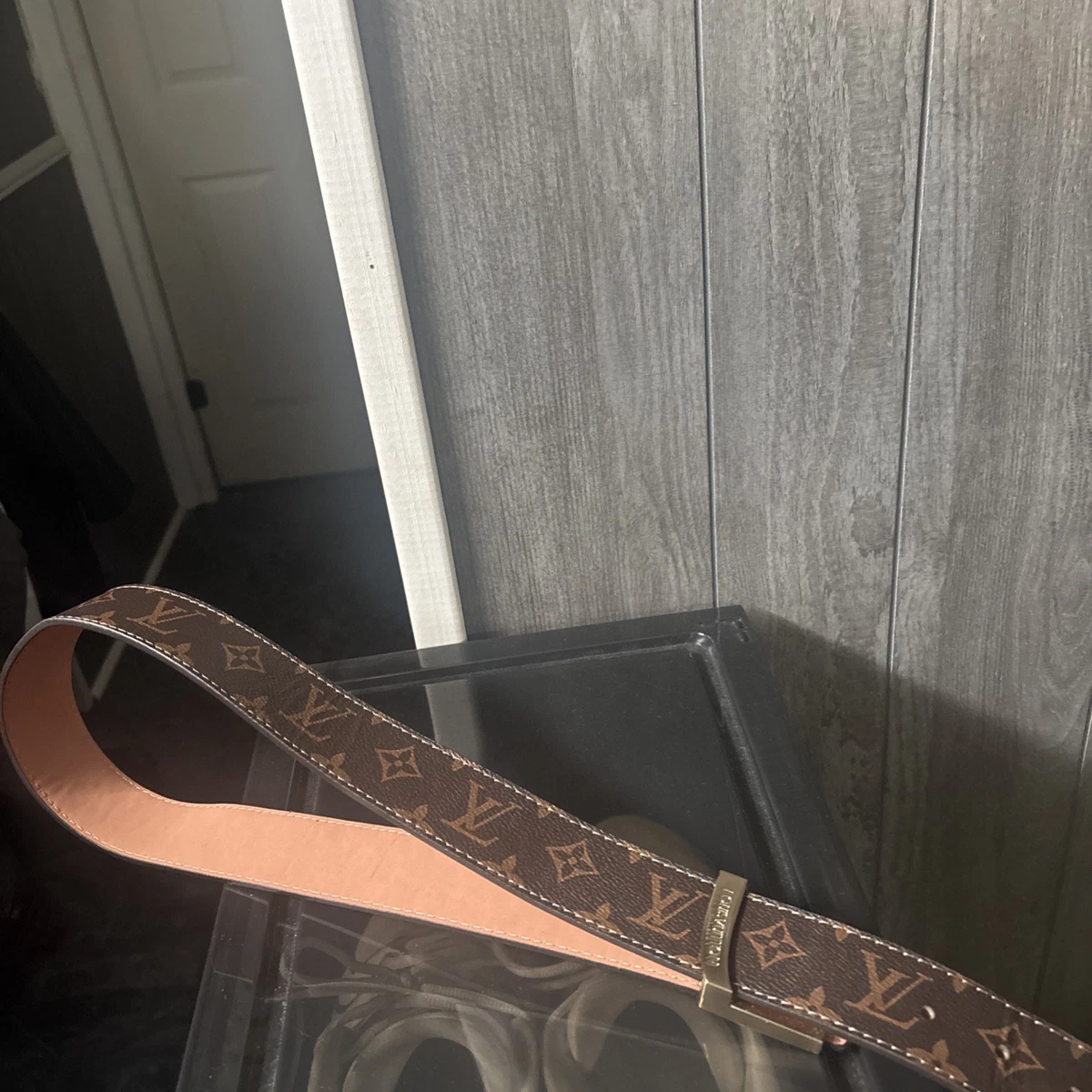 Louis Vuitton Leather Brown Belts for Men for sale | eBay