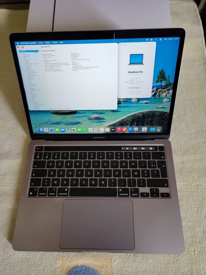 Apple MacBook Pro 13" M1 · 8GB · 256GB, photo 3 sur 5