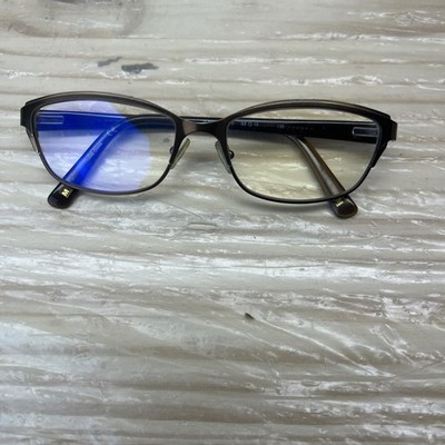 Marchon NYC Uptown Eyeglasses Frames Only Satin Brown Neue 210 53-16 135