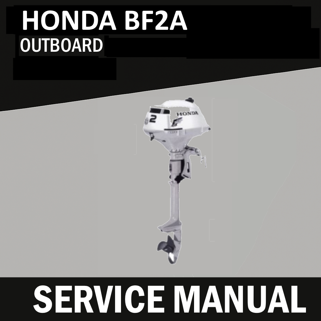 Honda BF2A Service Manual | 2HP Outboard Motor | USB Drive PDF | eBay