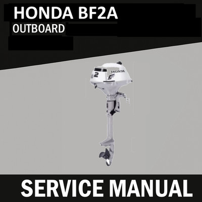 Honda BF2A Service Manual | 2HP Outboard Motor | USB Drive PDF | eBay