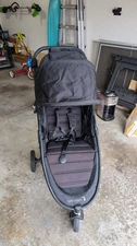 Baby Jogger City Mini 2 Stroller Black, Compact Foldable With Cup Holder