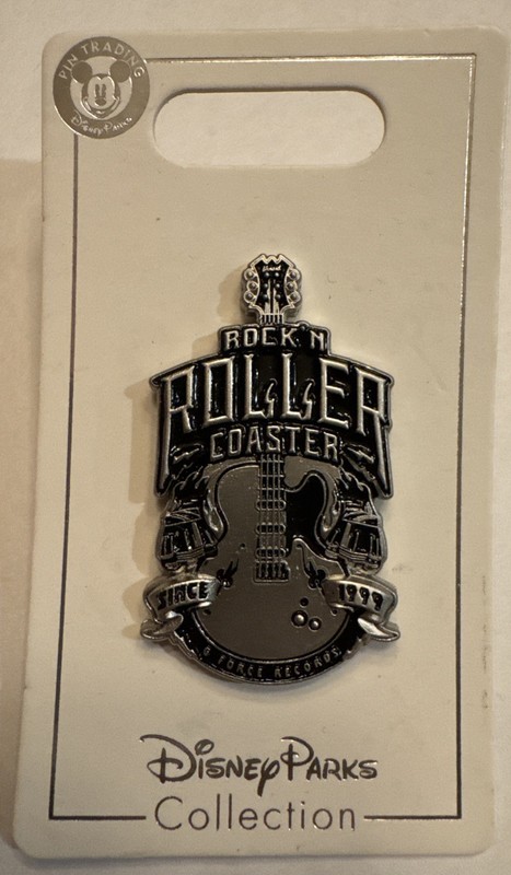 Disney Hollywood Studios Rock N  Roller Coaster Pin