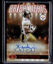 2024 Panini Illusions #BLS-YTN Yancey Thigpen Bright Lights Signatures Red SN,AU