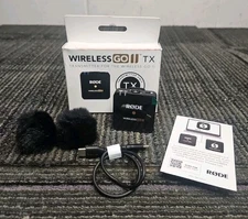 Rode JE0013730 Wireless GO II TX Ultra-Compact Wireless Transmitter