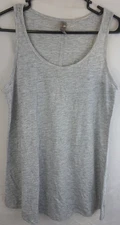2-Pack Platinum Delta Apparel Women's  Medium Gray Tank Top Medium NWOTags FShip