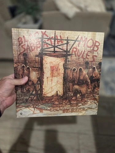 Black Sabbath - Mob Rules Album 1981 Heavy Metal Vinyl LP 12" Very Nice