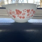 Vintage Pyrex Pink Gooseberry Cinderella #441 Mixing Bowl 1 & 1/2 Pint